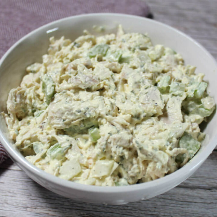 Ranch Keto Chicken Salad1