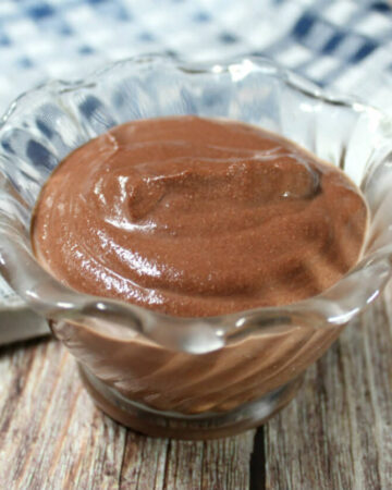 Chocolate Ricotta Keto Pudding1