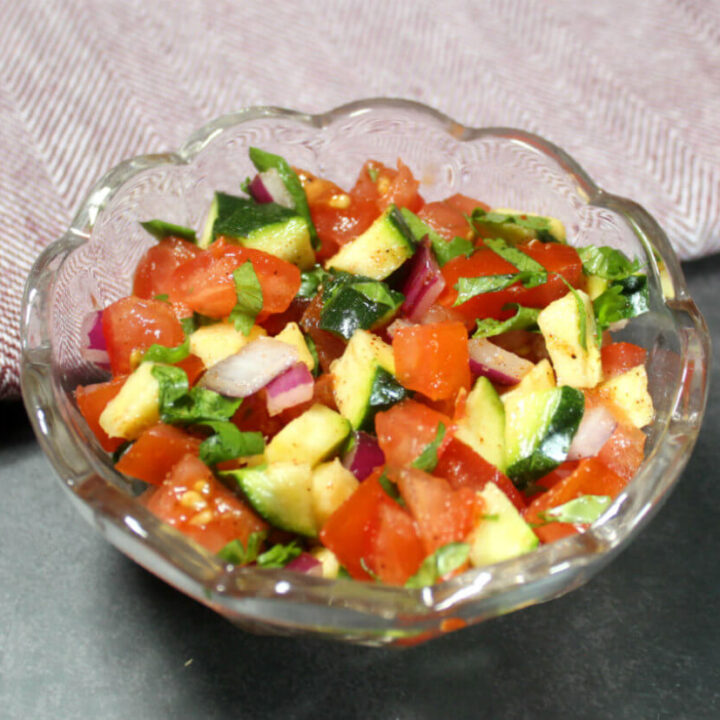 Fresh Tomato Salsa with Zucchini1