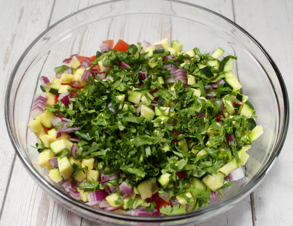 Fresh Tomato Salsa with Zucchini3
