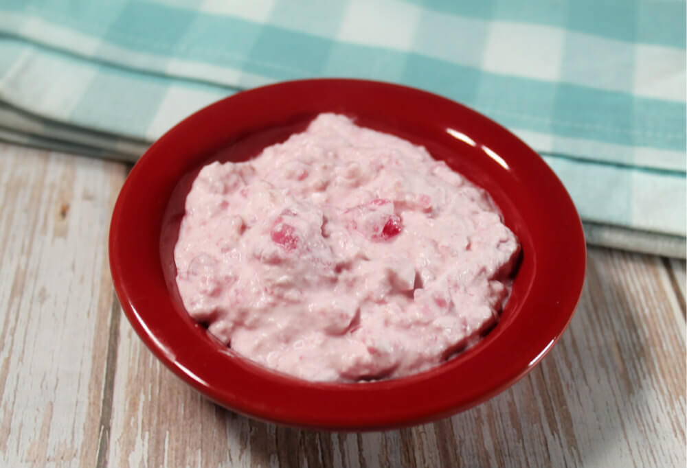 Raspberry Jello Keto Salad5