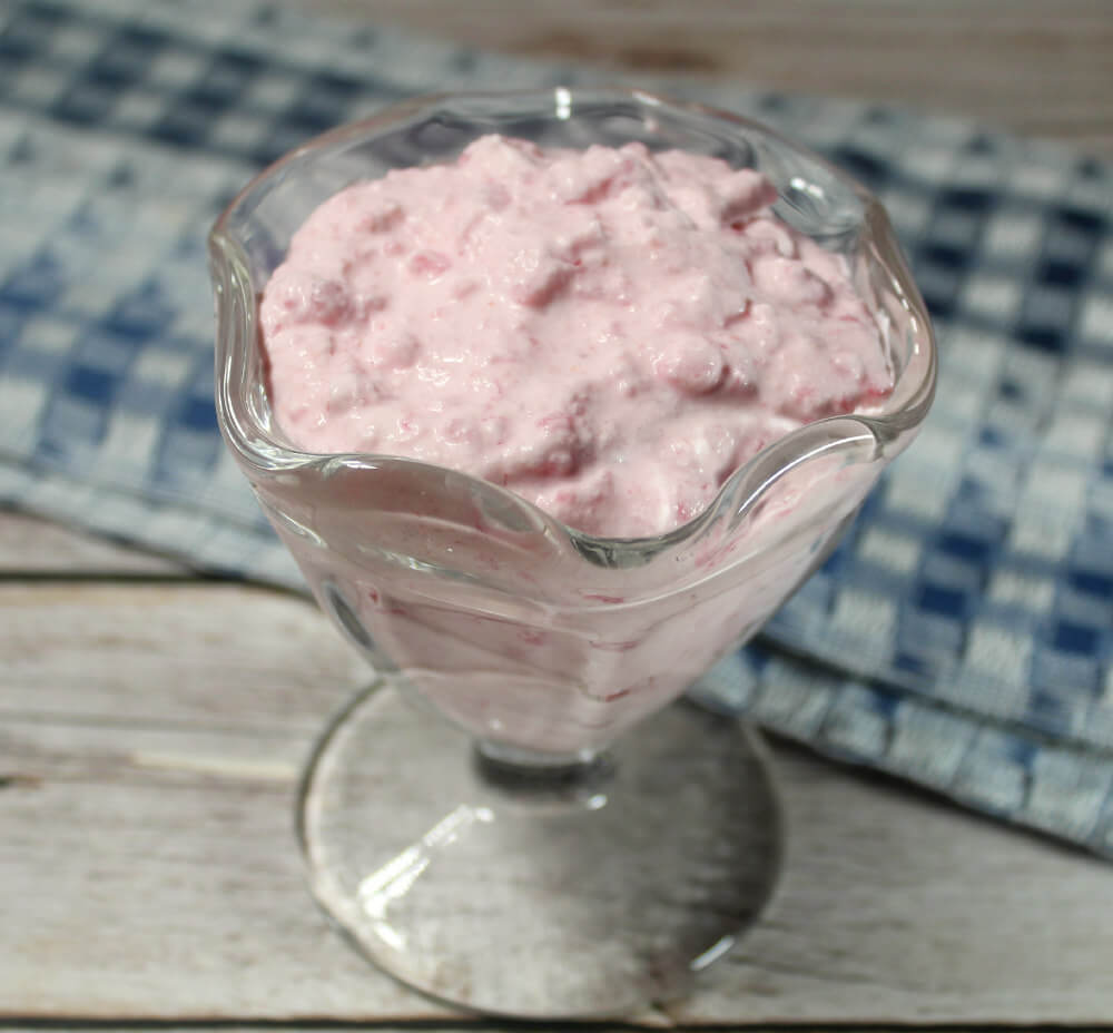 Raspberry Jello Keto Salad6