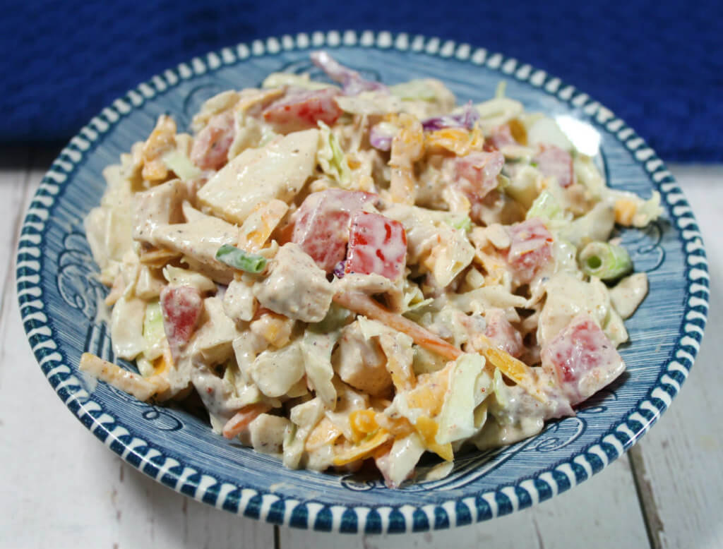 Mexican Chicken Keto Coleslaw1