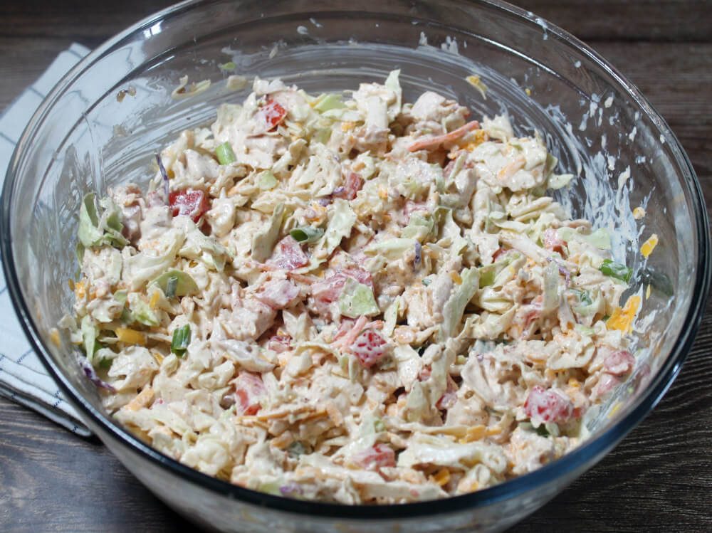 Mexican Chicken Keto Coleslaw5