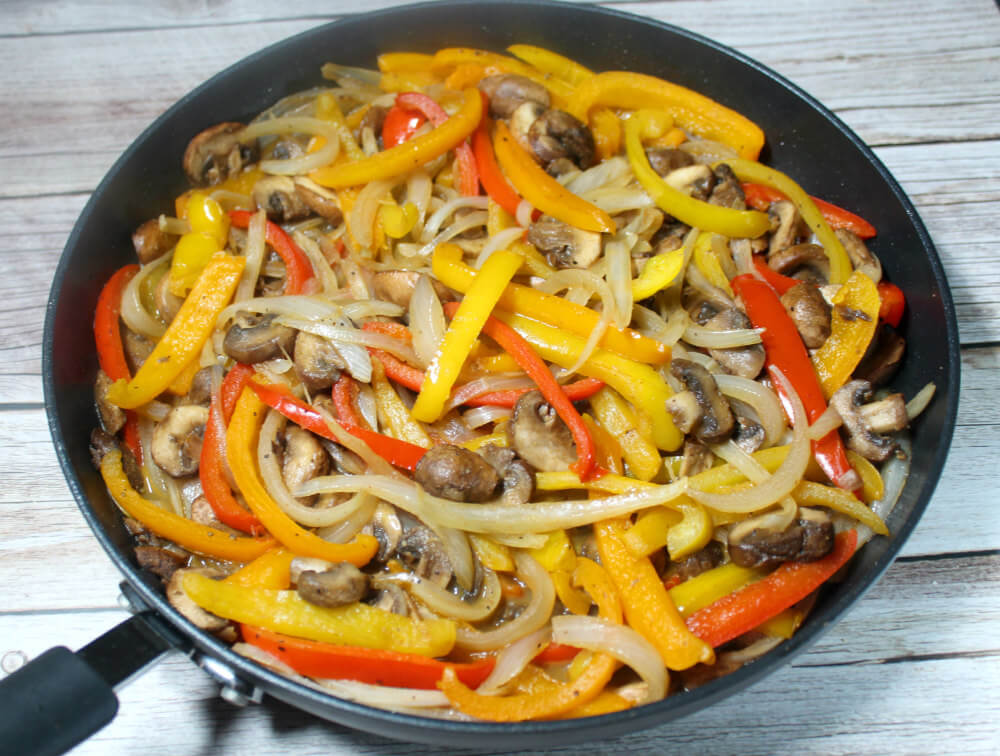 Peppers, Onions, and Mushrooms5