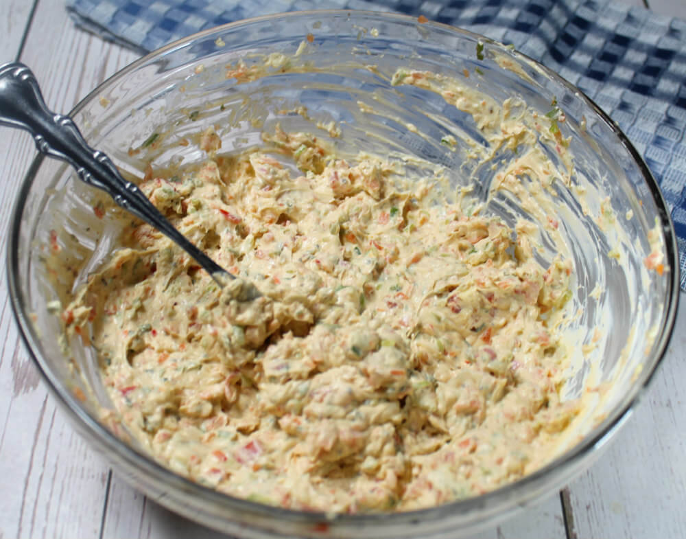 Cream Cheese Vegetable Spread5