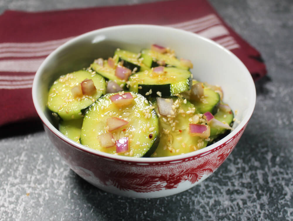 Keto Asian Cucumber Salad6