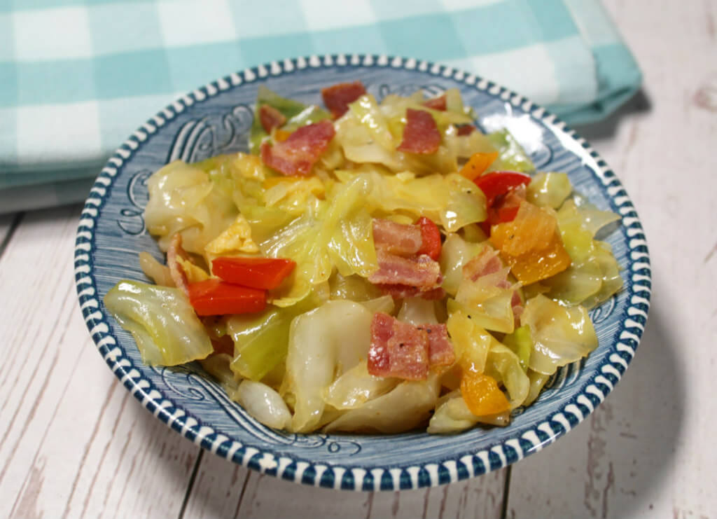 Sauteed Cabbage & Peppers1