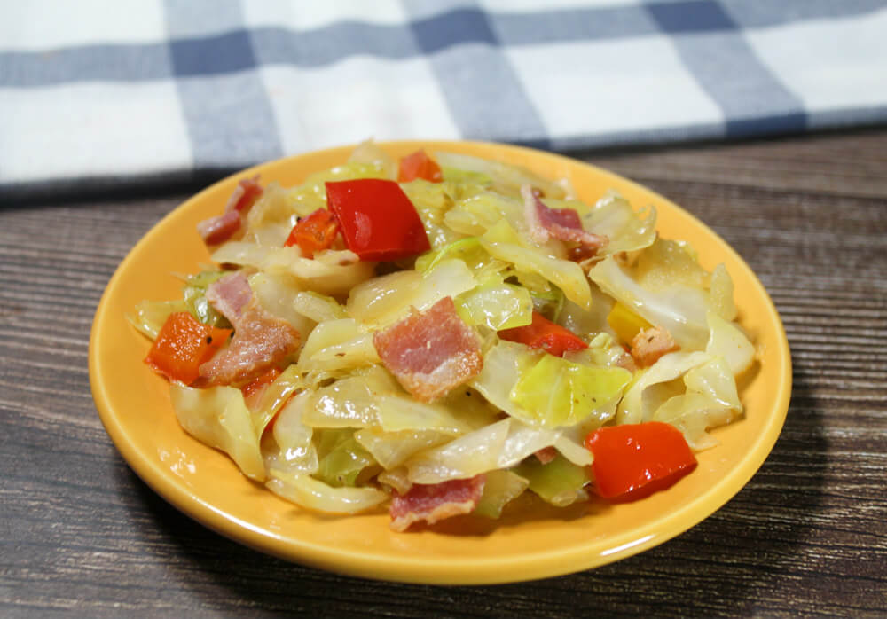 Sauteed Cabbage & Peppers6