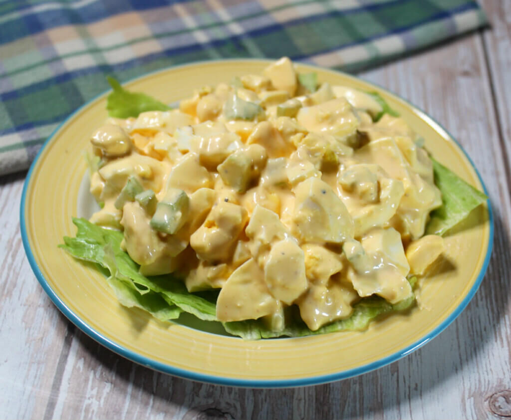 Buffalo Ranch Keto Egg Salad1