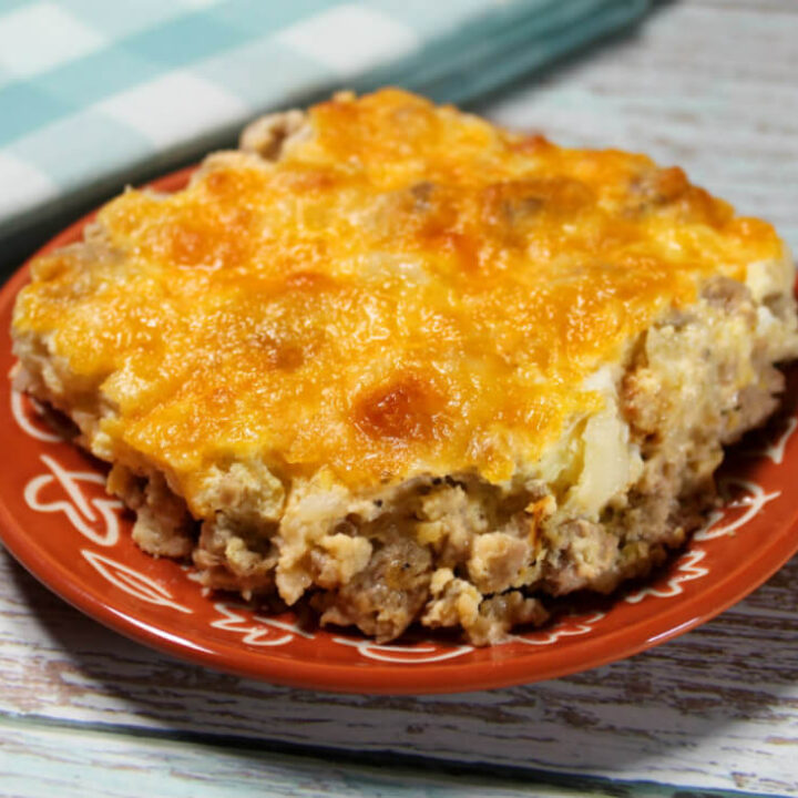 Cheesy Beef & Cauliflower Casserole1