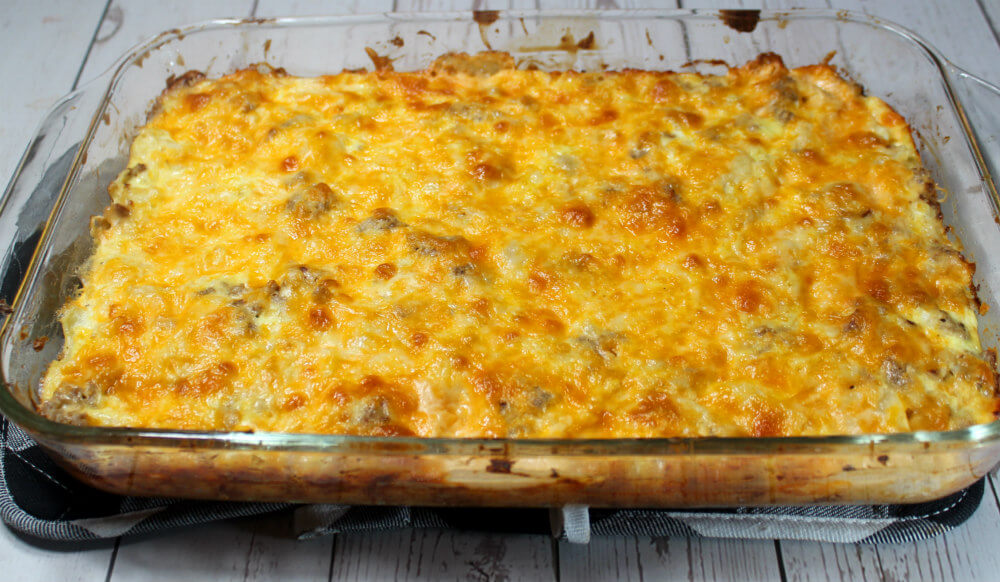 Cheesy Beef & Cauliflower Casserole2