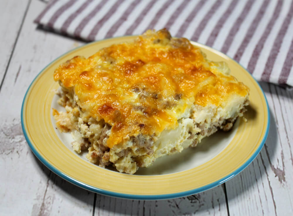 Cheesy Beef & Cauliflower Casserole6