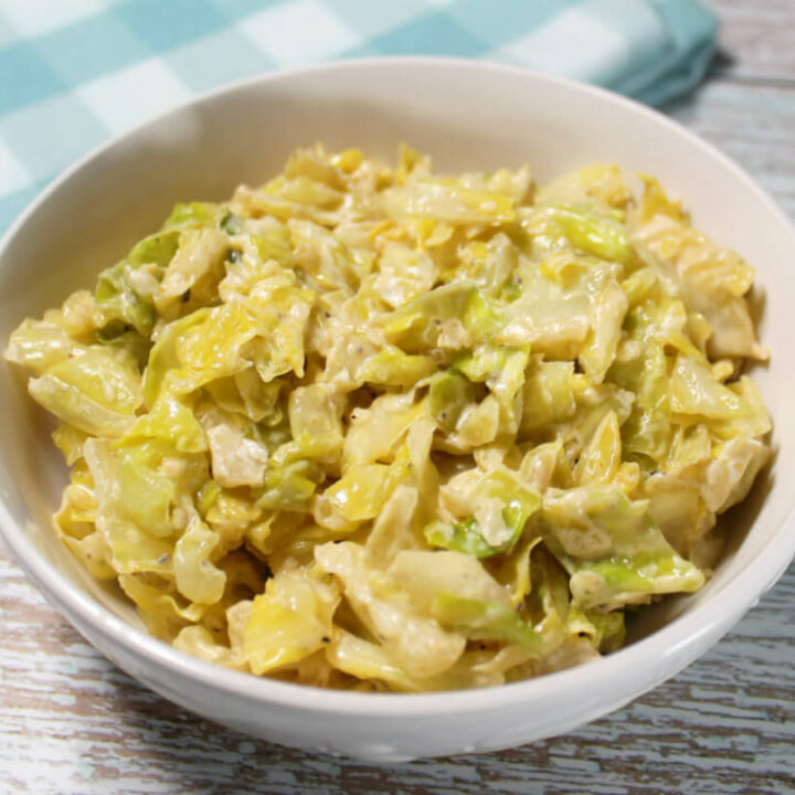 Skillet Extra Creamy Cabbage1