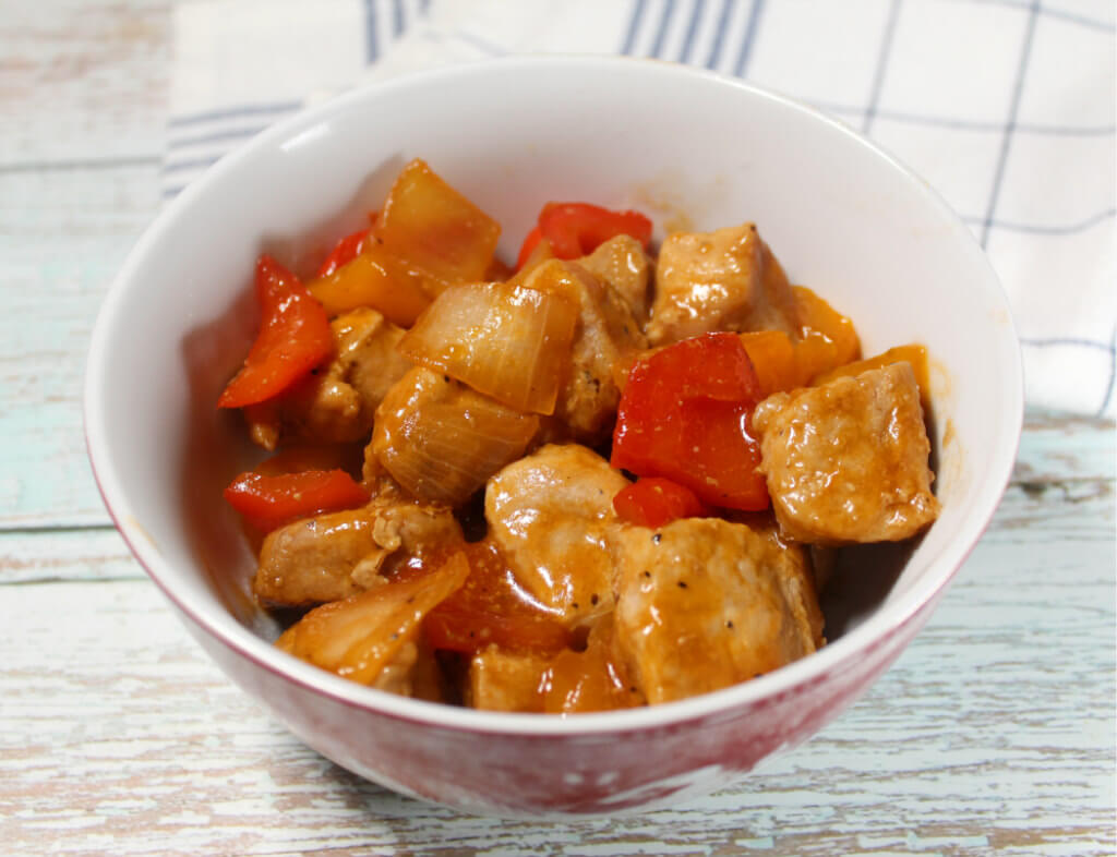 Keto Sweet & Sour Pork1