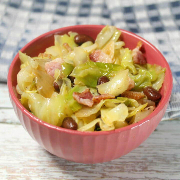 Low Carb Cabbage & Beans1
