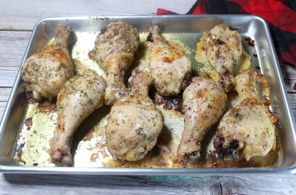Italian Baked Chicken Drumsticks6