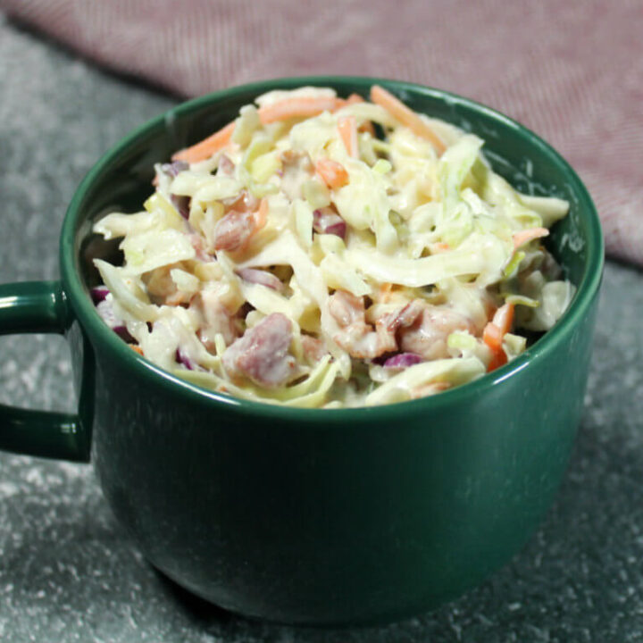 Bacon Ranch Keto Coleslaw1