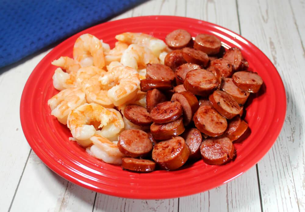 Keto Shrimp & Sausage Skillet3