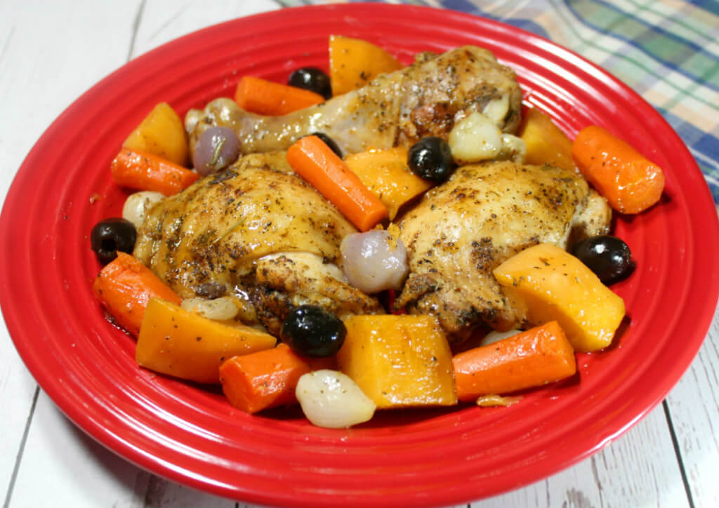 Keto Herbed Chicken & Vegetables1