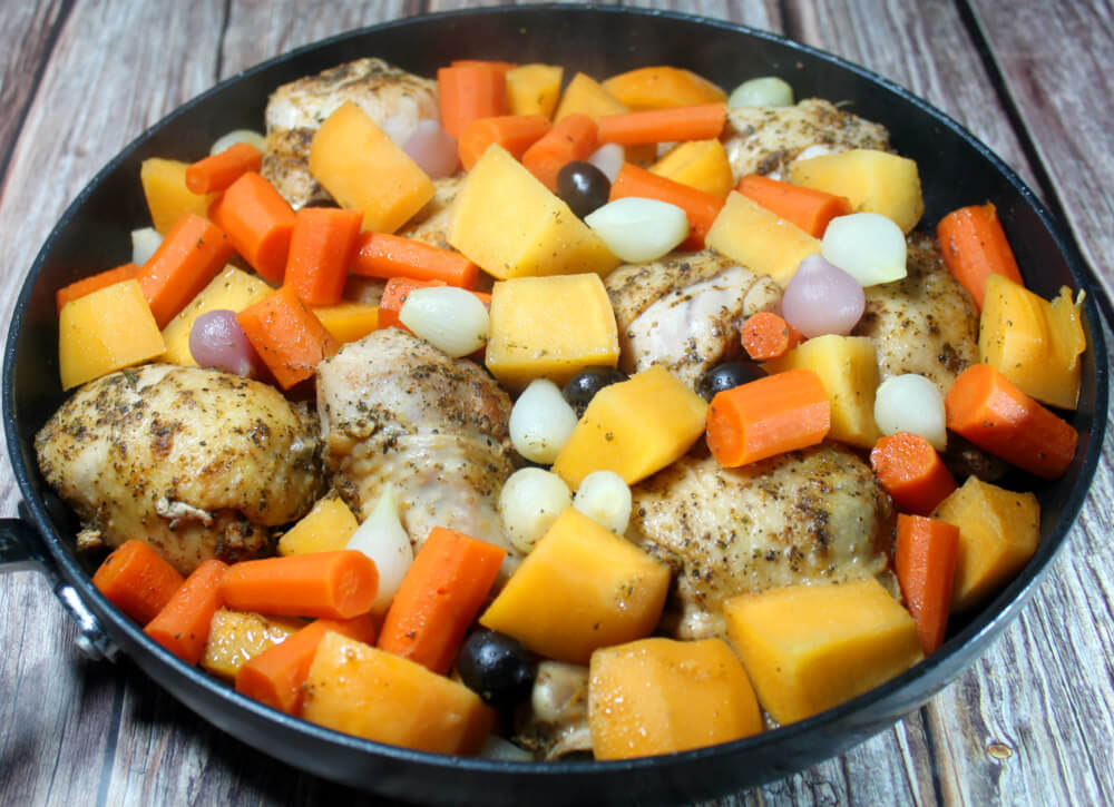 Keto Herbed Chicken & Vegetables5