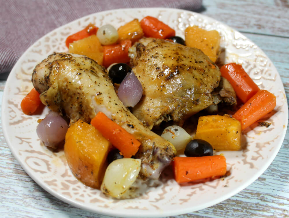 Keto Herbed Chicken & Vegetables6