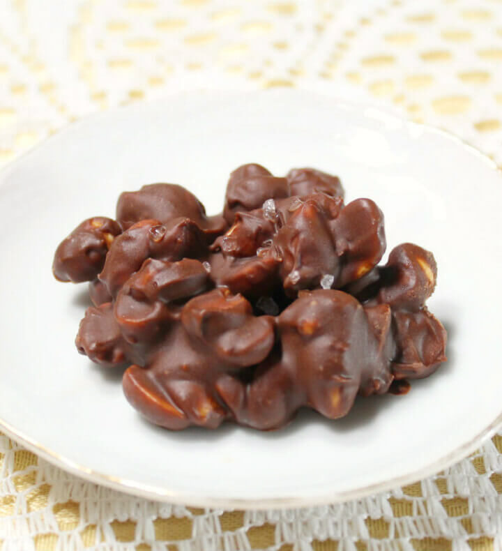 Chocolate Peanut Butter Keto Clusters1