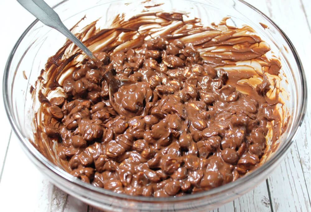 Chocolate Peanut Butter Keto Clusters4