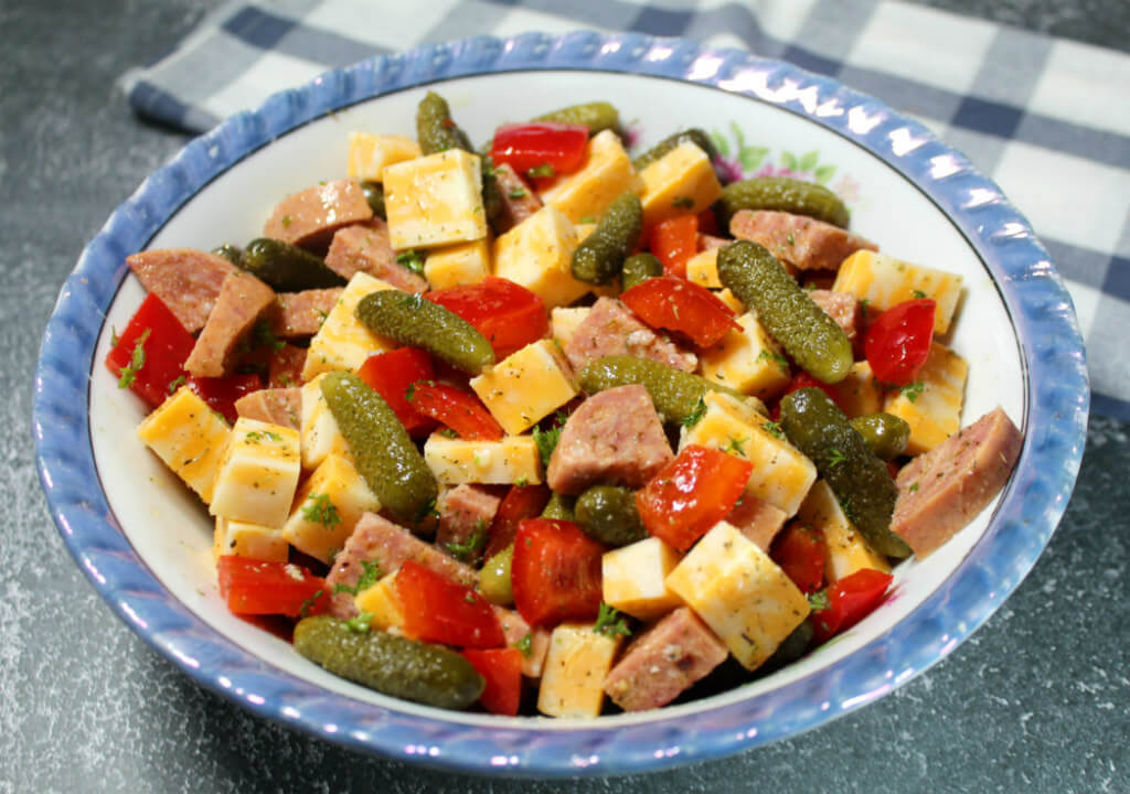 Salami Cheese Keto Appetizer1