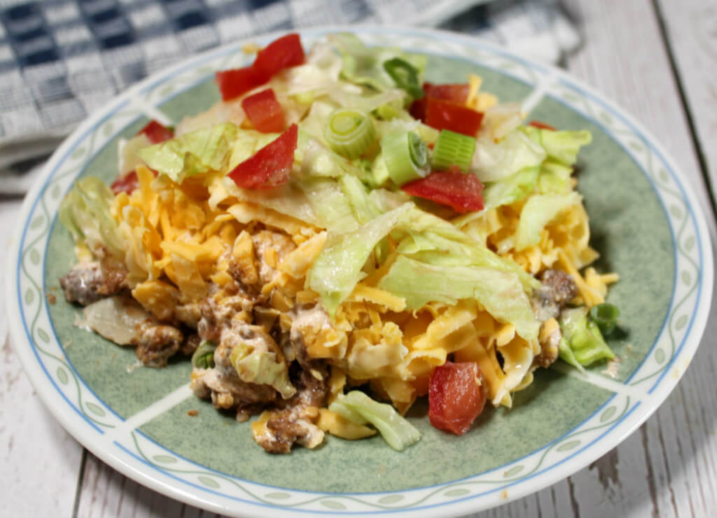 Low-Carb Layered Taco Dip1