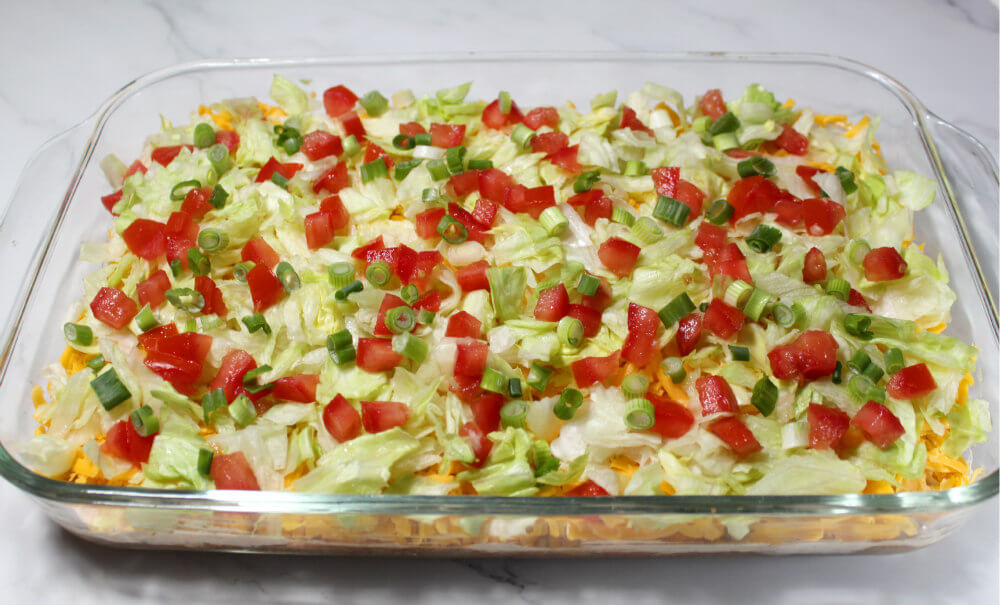Low-Carb Layered Taco Dip5