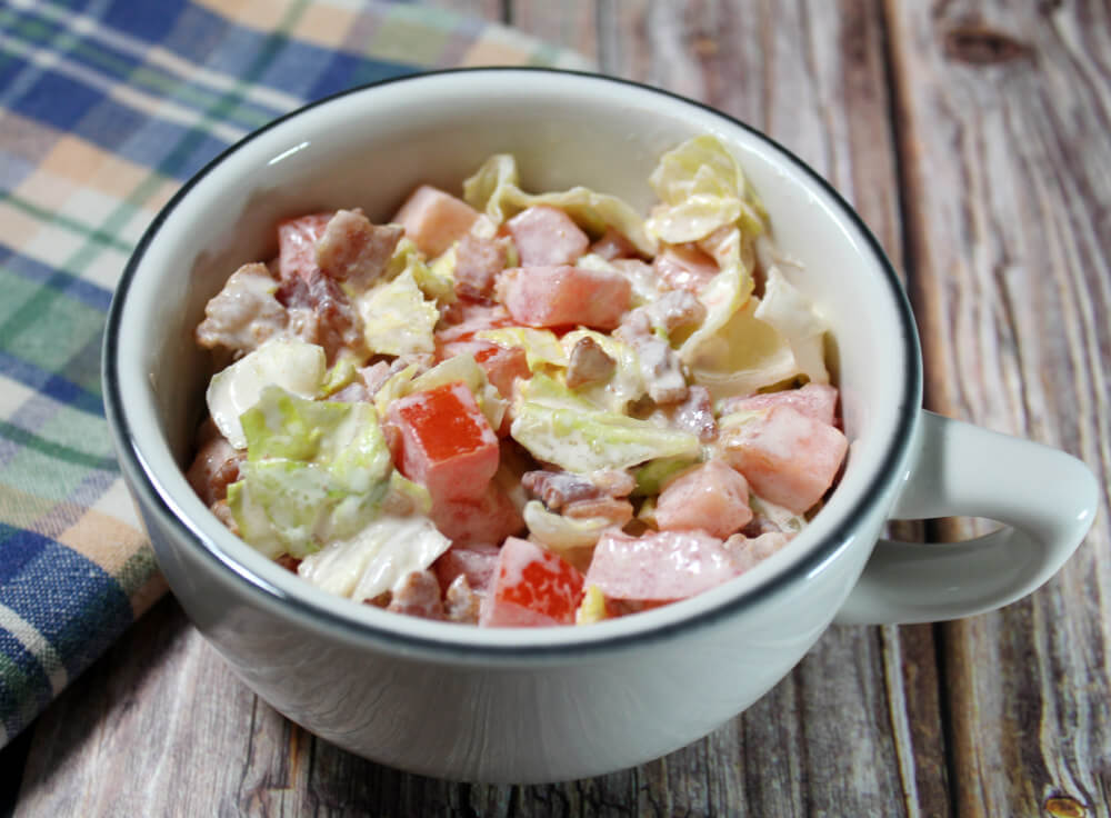 Creamy blt Salsa Dip5