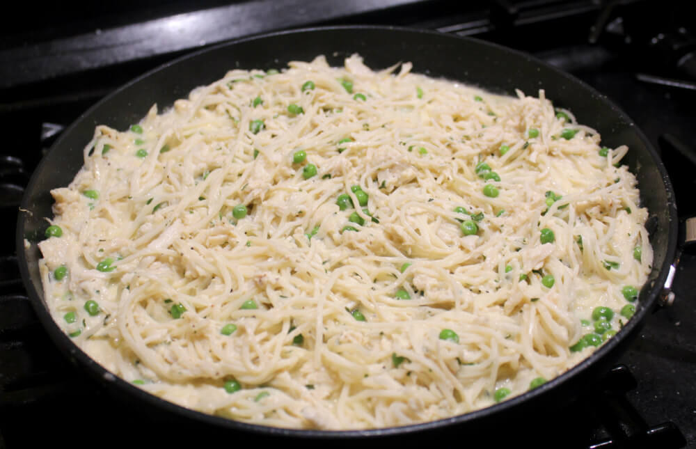 Keto Creamy Crab Pasta5