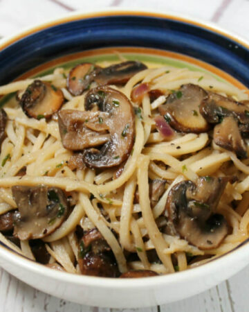 Keto Easy Mushroom Linguine1