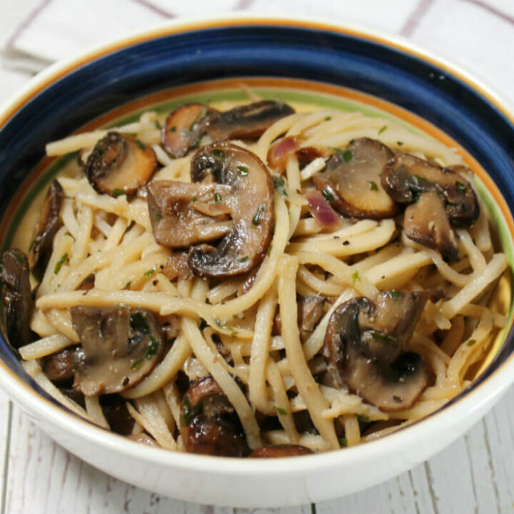 Keto Easy Mushroom Linguine1