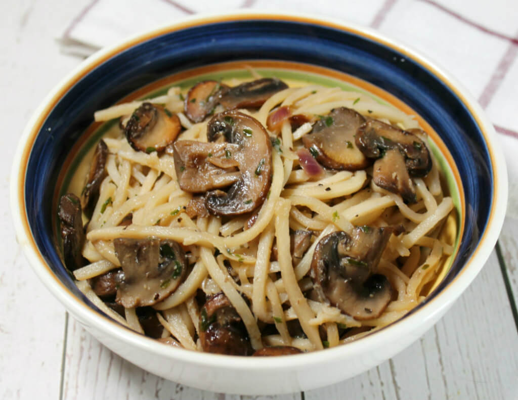 Keto Easy Mushroom Linguine1