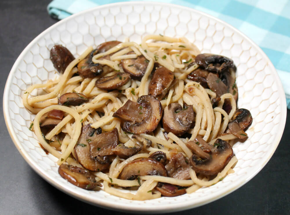 Keto Easy Mushroom Linguine6