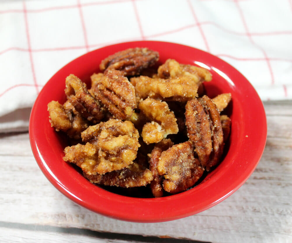 Bourbon Keto Candied Nuts4
