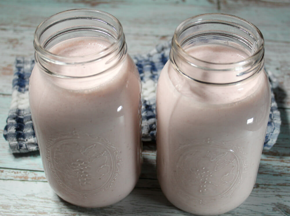Keto Easy Strawberry Milkshake6
